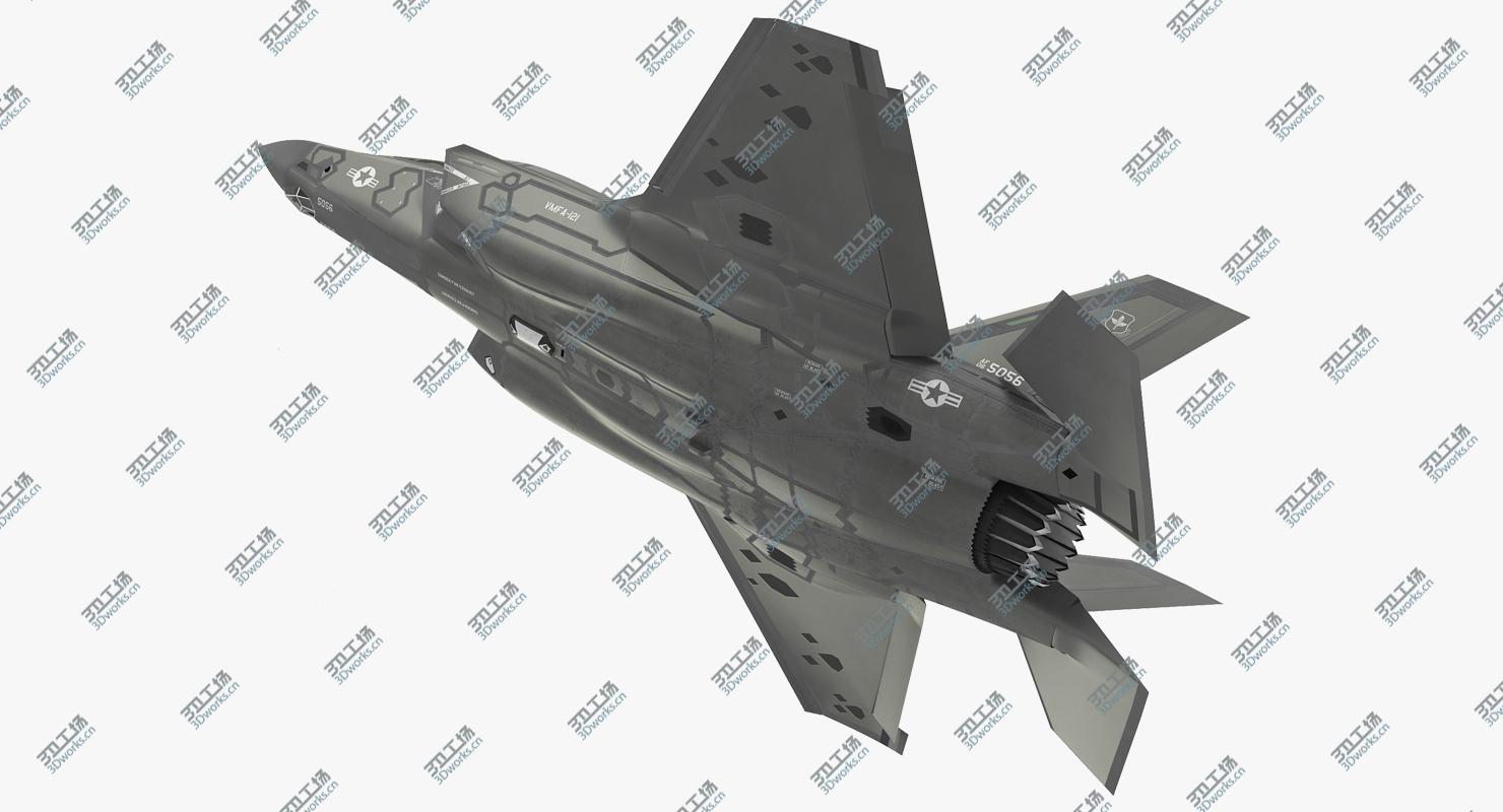 images/goods_img/202104092/3D Stealth Multirole Fighter F 35 Lightning II Rigged model/2.jpg